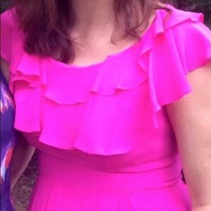 Hot pink Dress